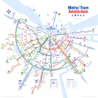 Metro / Tram Amsterdam