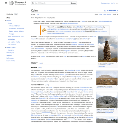 Cairn - Wikipedia