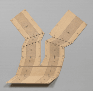 Study for Tunic (folded), 2012