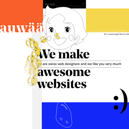 auwää studio - we make awesome websites