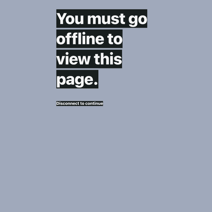 Offline Only
