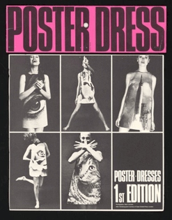 Poster Dress Paper Dress 1968 (made)
