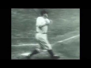 BABE RUTH'S (1932 WS) CALLED HOME RUN SHOT' RARE VIDEO &amp; COMMENTARY