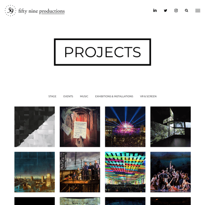 Projects - 59 Productions