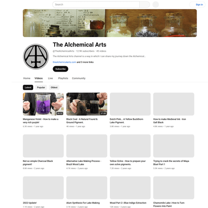 The Alchemical Arts