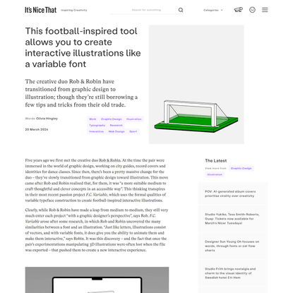 This football-inspired tool allows you to create interactive illustrations like a variable font