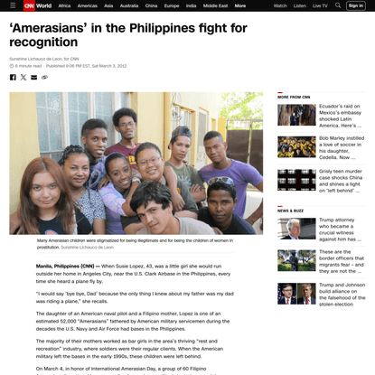 ‘Amerasians’ in the Philippines fight for recognition | CNN
