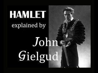 Hamlet explained by John Gielgud - 16 May 1954