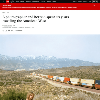 A photographer and her son spent six years traveling the American West | CNN