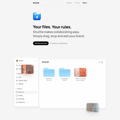 Shuttle – Your files. Your rules.