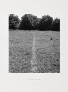 Richard Long, A Line Made by Walking, 1967..jpeg