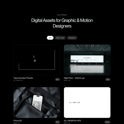 Digital Assets for Designers
