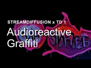 Audioreactive Graffiti - TouchDesigner x StreamDiffusion Tutorial 1
