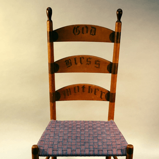 Chair inscribed "God Bless Mother," Canterbury, NH. Object ID: 2021.2.1

In addition to February 29 marking a Leap Year, it ...