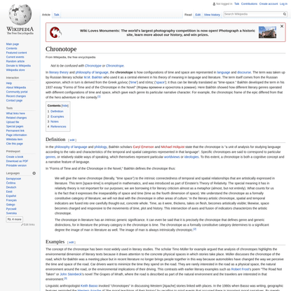Chronotope - Wikipedia