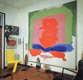 Helen Frankenthaler and Robert Motherwell home
