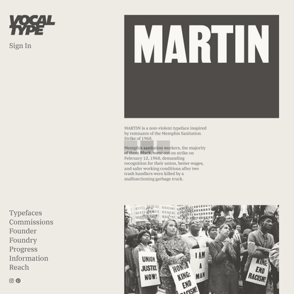 MARTIN — VOCAL TYPE