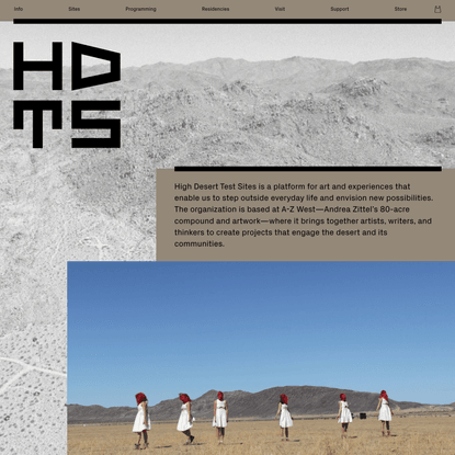 High Desert Test Sites