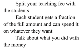 split your fee