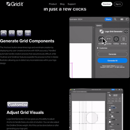 Grid it™ - Logo Grid Generator™