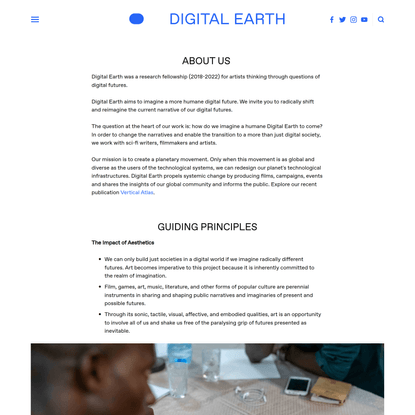 ABOUT US — Digital Earth