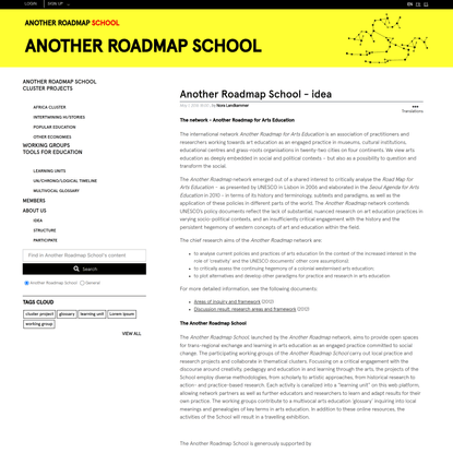 Another Roadmap School - idea - Another Roadmap School