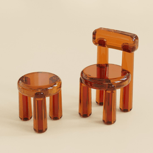 Add a dose of childhood nostalgia to your space with the Gummy Chair and Stool design!
-
Made from acrylic resin, this furni...