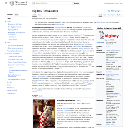 Big Boy Restaurants - Wikipedia