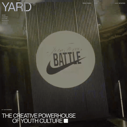 YARD – THE CREATIVE POWERHOUSE OF YOUTH CULTURE