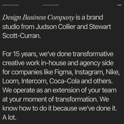 Design Business Company