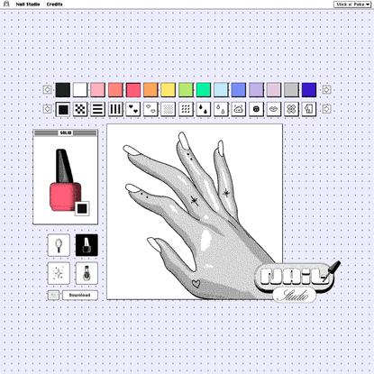 NailStudio™ | A popup by notcrying.club