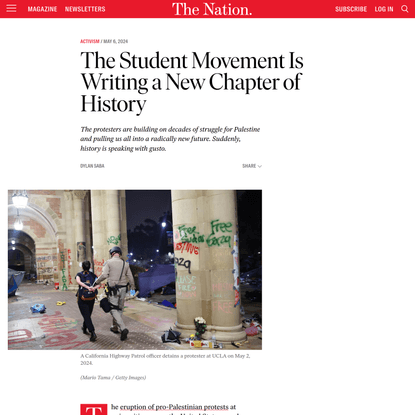The Student Movement Is Writing a New Chapter of History