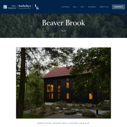 Beaver Brook | Hudson Valley Real Estate