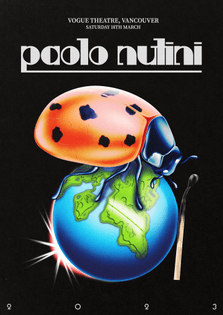 Pablo Nulini 2023 ladybug tour poster