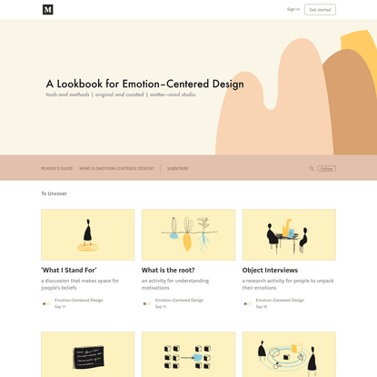 A Lookbook for Emotion-Centered Design - Medium