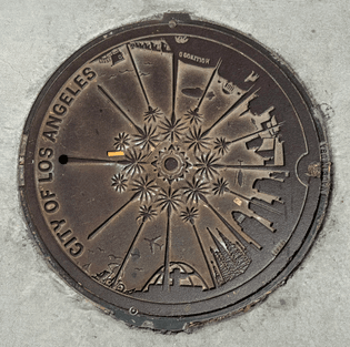 LA manhole