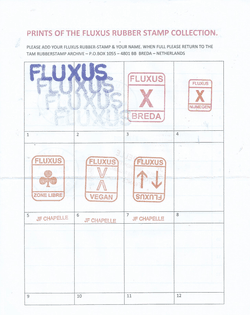 Fluxus Rubber Stamps