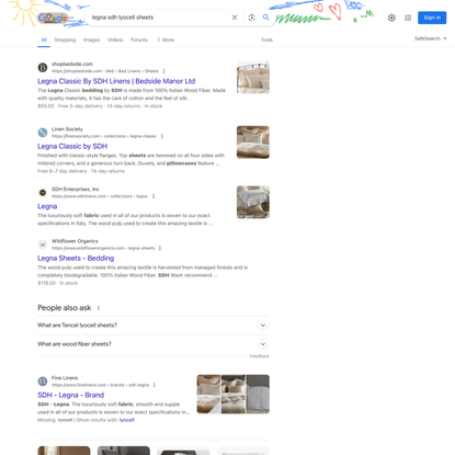 legna sdh lyocell sheets - Google Search