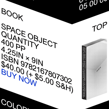 SPACE OBJECT QUANTITY by Wax Studios