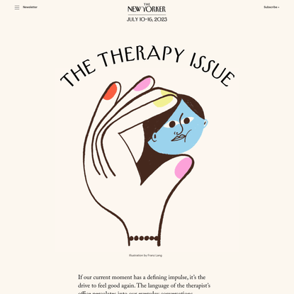 The Therapy Issue