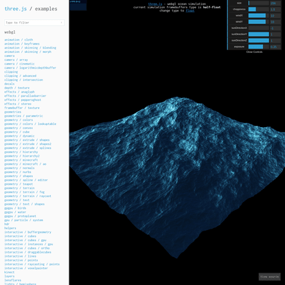 three.js / examples