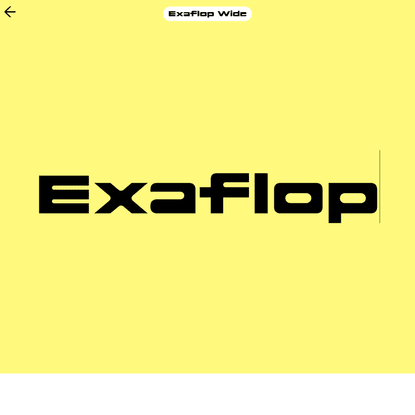 Exaflop