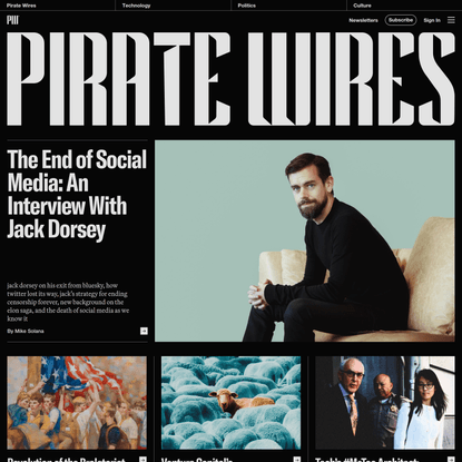Pirate Wires | Technology, Politics, Culture