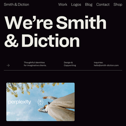 Smith & Diction - Branding & Design Studio