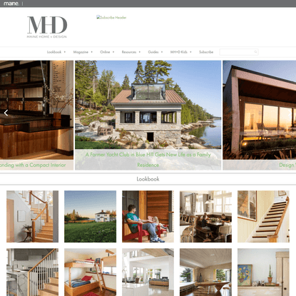 Maine Home + Design | Architecture, art and good living,