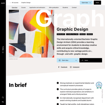Bachelor Graphic Design | ArtEZ Arnhem