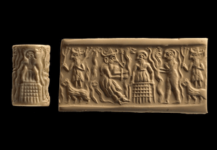 Cylinder Seal from Early Dynastic III