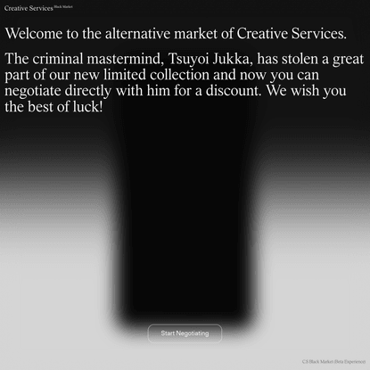 Creative Services Black Market