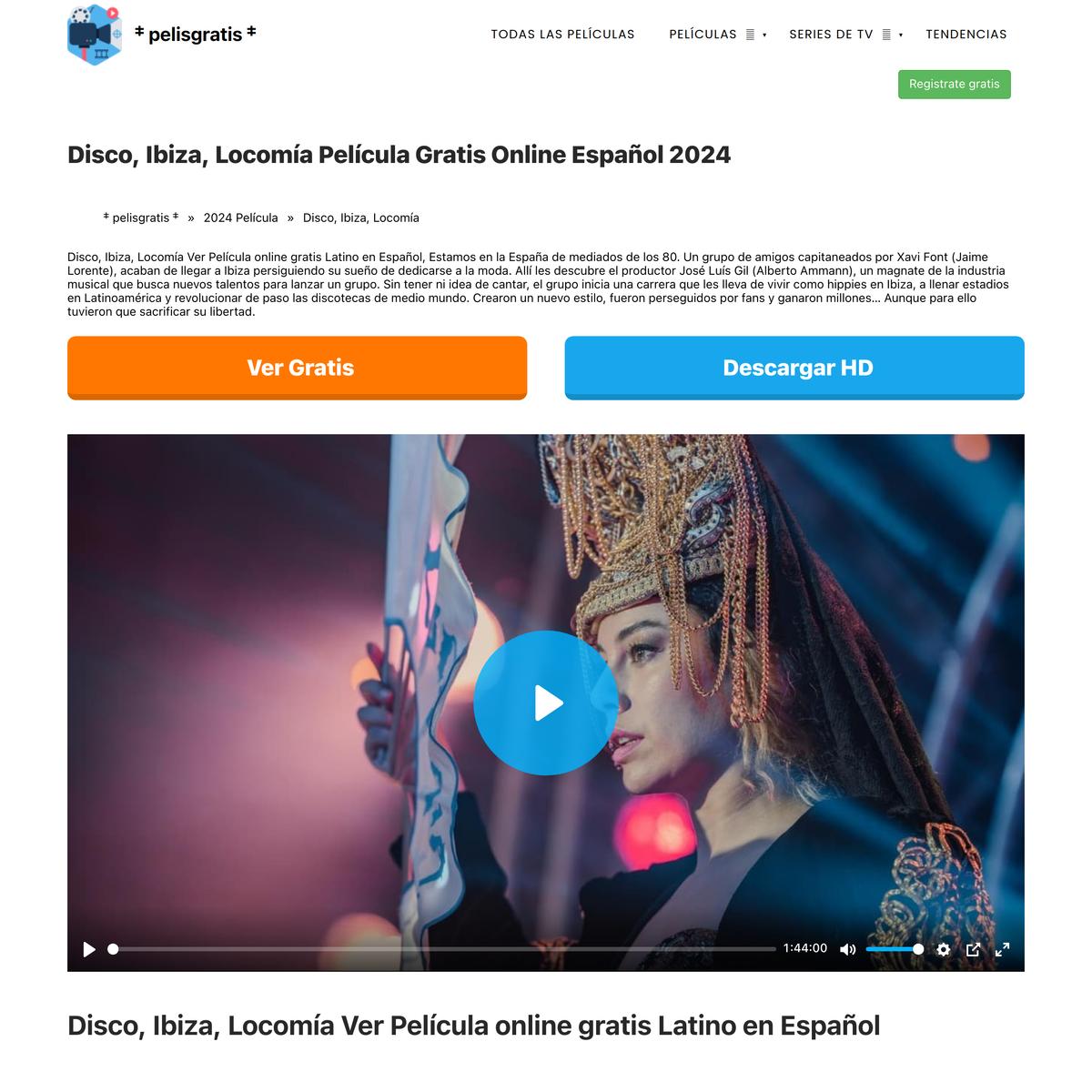 Ver!* Disco, Ibiza, Locomía Película Completa online Español Gratis | Are.na