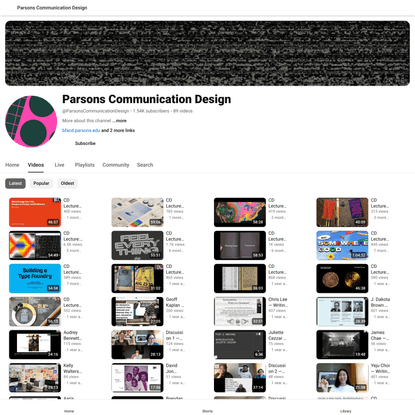 Parsons Communication Design
